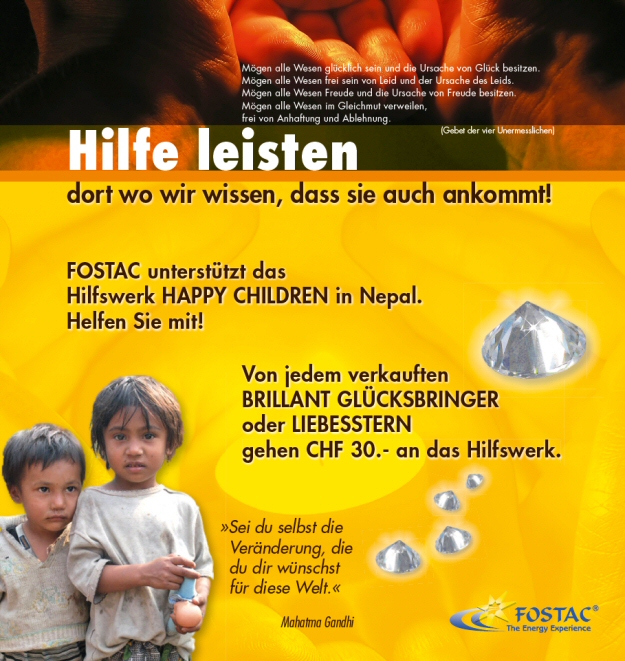 Aktion zugunsten von Happy Children in Nepal